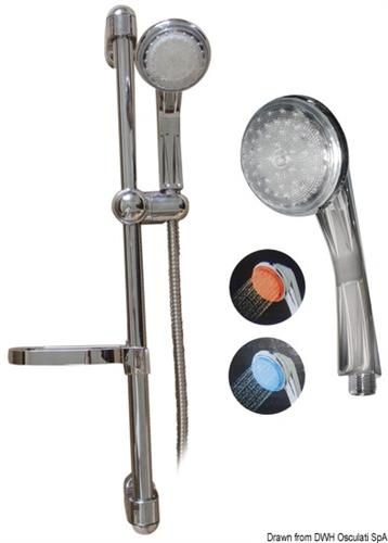 Doccia saliscendi LED h. cm 60 